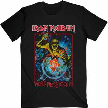 Merch Iron Maiden: Tričko World Piece Tour '84 V.1.  XXL