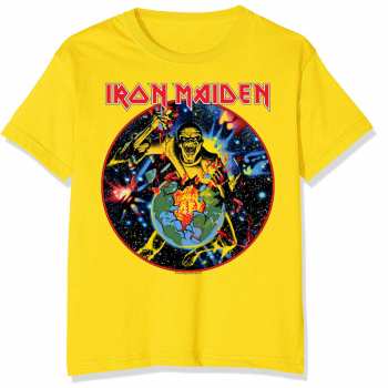 Merch Iron Maiden: Iron Maiden Unisex T-shirt: World Piece Tour Circle (xx-large) XXL