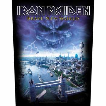 Merch Iron Maiden: Zádová Nášivka Brave New World