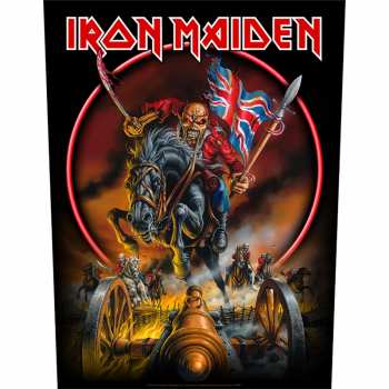 Merch Iron Maiden: Zádová Nášivka England