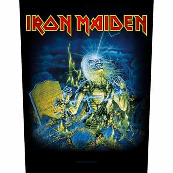 Merch Iron Maiden: Zádová Nášivka Live After Death
