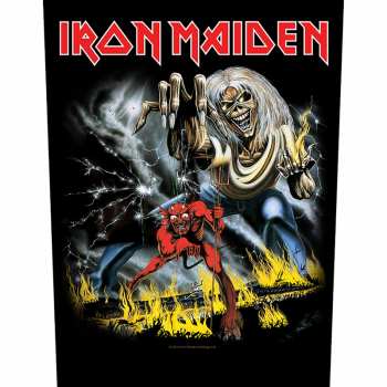 Merch Iron Maiden: Zádová Nášivka Number Of The Beast