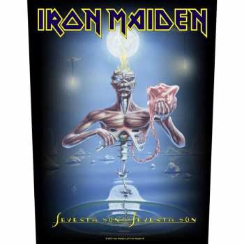 Merch Iron Maiden: Zádová Nášivka Seventh Son