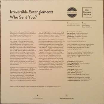 LP Irreversible Entanglements: Who Sent You? 157122