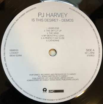 LP PJ Harvey: Is This Desire? - Demos 18301