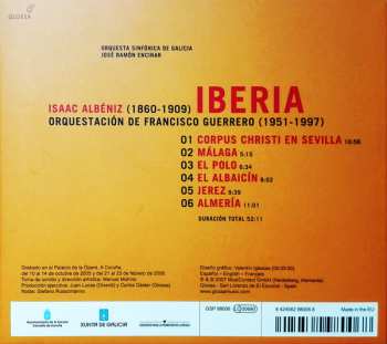 CD Isaac Albéniz: Iberia 477173