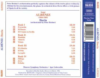 CD Isaac Albéniz: Iberia (Orchestrated by Peter Breiner) 316031
