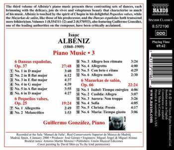 CD Isaac Albéniz: Piano Music • 3 247535
