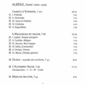 CD Isaac Albéniz: Piano Music Volume 7 114385