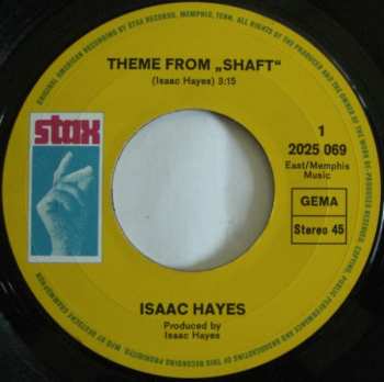 SP Isaac Hayes: Theme From "Shaft" / Cafe Regio's
