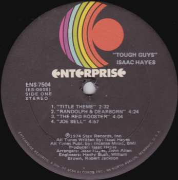 LP Isaac Hayes: Tough Guys (Music From The Soundtrack Of The Paramount Release 'Three Tough Guys') 518935