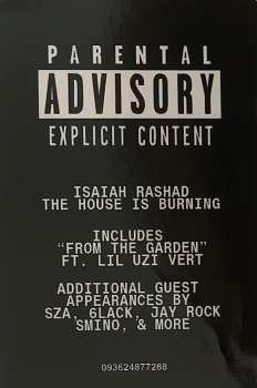 LP Isaiah Rashad: The House Is Burning 528967