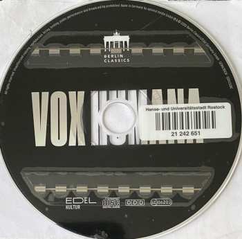 CD Isang Enders: Vox Humana 268390