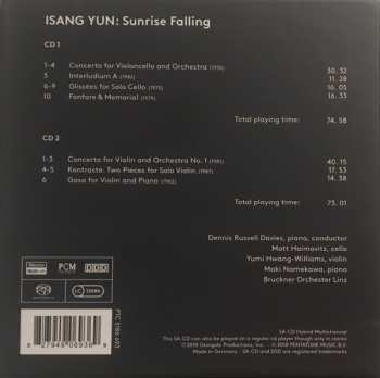 Box Set/2SACD Isang Yun: Sunrise Falling 115678