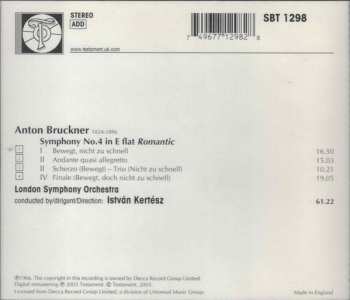 CD István Kertész: Symphony No.4 'Romantic' 446491