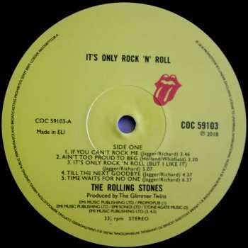 LP The Rolling Stones: It's Only Rock 'N Roll 18380