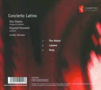 CD Ittai Shapira: Concierto Latino  392911