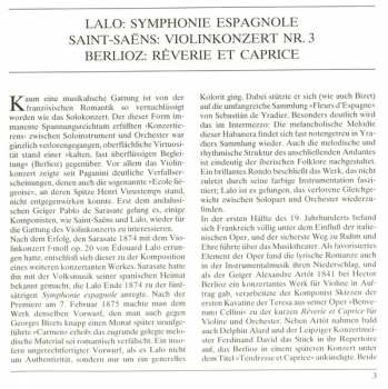 CD Itzhak Perlman: Symphonie Espagnole • Violin Concerto No. 3 44864