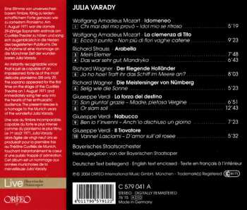 CD Iulia Várady: Idomeneo - La Clemenza Di Tito - Holländer - Meistersinger - La Forza Del Destino - Nabucco - Il Trovatore - Arabella 148799