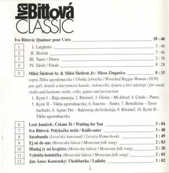 CD Iva Bittová: Classic 7203