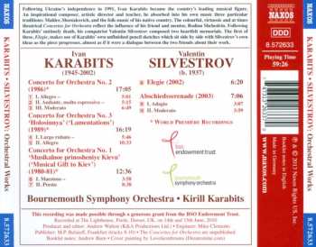 CD Ivan Karabits: Concertos For Orchestra · Elegie · Abshiedsserenade 296751