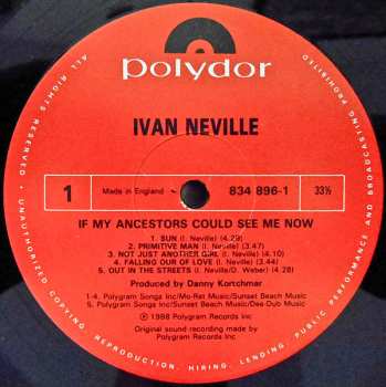 LP Ivan Neville: If My Ancestors Could See Me Now 317454