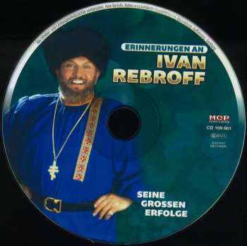 CD Ivan Rebroff: Erinnerungen An Ivan Rebroff – Seine Grossen Erfolge 117687