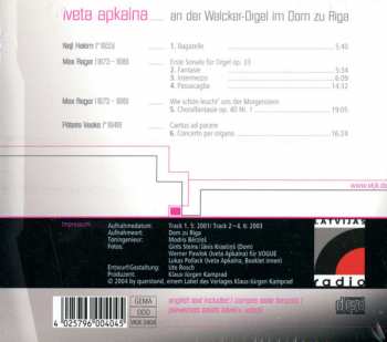 CD Iveta Apkalna: Iveta Apkalna Plays ...Touch Down In Riga 150551
