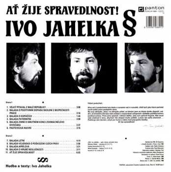 LP Ivo Jahelka: Ať Žije Spravedlnost! 106676