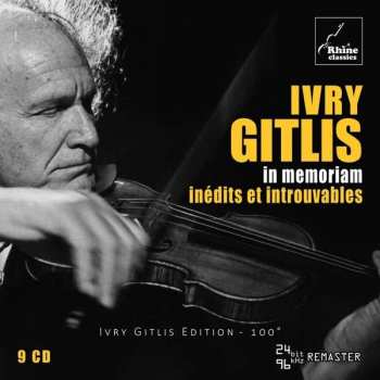 9CD/Doos Ivry Gitlis: In Memoriam / Inédits Et Introuvables