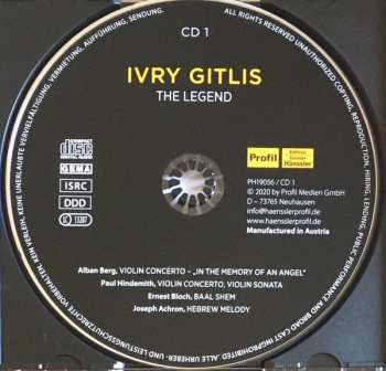 4CD/Box Set Ivry Gitlis: The Legend 121122