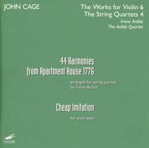 J. Cage: Cheap Imitation/harmonies