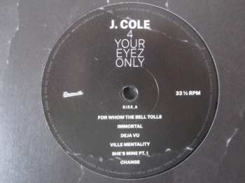 LP J. Cole: 4 Your Eyez Only 444468