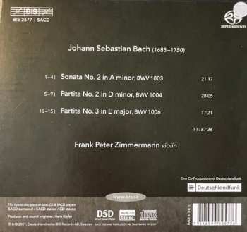 SACD Johann Sebastian Bach: Sonatas & Partitas Vol.1 474858