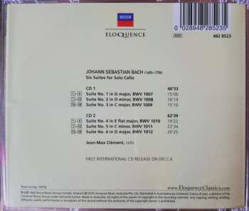 2CD Johann Sebastian Bach: The Cello Suites