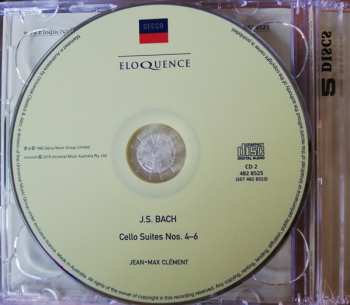 2CD Johann Sebastian Bach: The Cello Suites