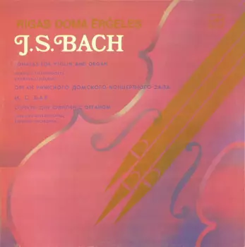 Sonatas For Violin And Organ