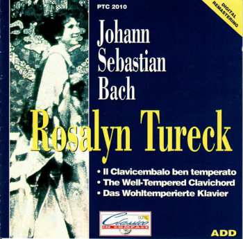 2CD Johann Sebastian Bach: Das Wohltemperierte Klavier Erster Teil 452191