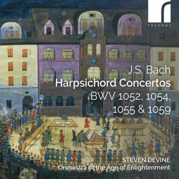 CD Johann Sebastian Bach: Harpsichord Concertos BWV 1052, 1054, 1055 & 1059 484576