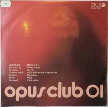 Album Orchestr Josefa Vobruby: Opus Club 01