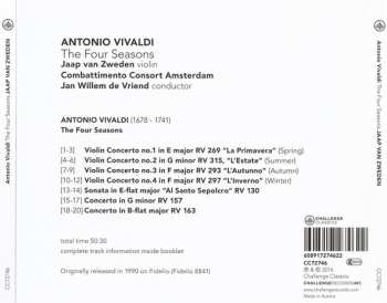 CD Jaap van Zweden: The Four Seasons 458305