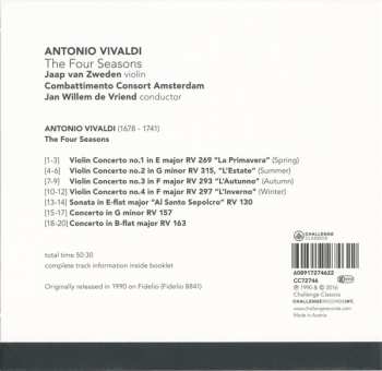 CD Jaap van Zweden: The Four Seasons 458305