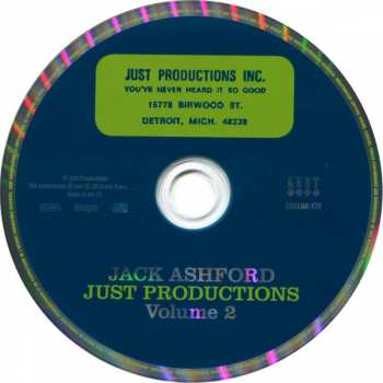 CD Jack Ashford: Just Productions Volume 2 104617