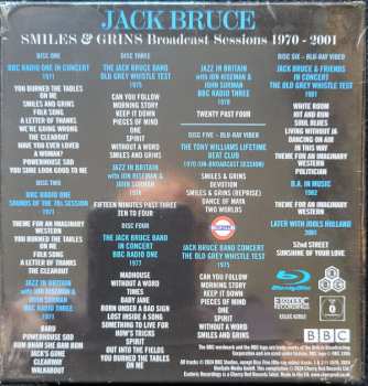 4CD/Box Set/2Blu-ray Jack Bruce: Smiles And Grins (Broadcast Sessions 1970-2001) 539871
