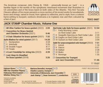 CD Jack Stamp: Chamber Music, Volume One: Music For Wind And Strings 492124
