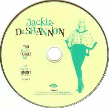 CD Jackie DeShannon: You Won't Forget Me: The Complete Liberty Singles Volume 1 280928