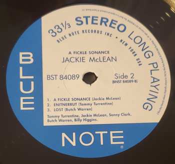 LP Jackie McLean: A Fickle Sonance 147443