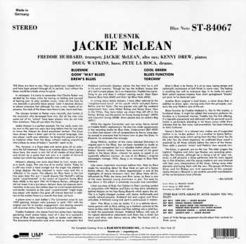 LP Jackie McLean: Bluesnik