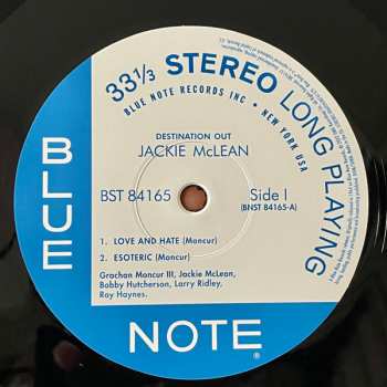LP Jackie McLean: Destination... Out! 387852