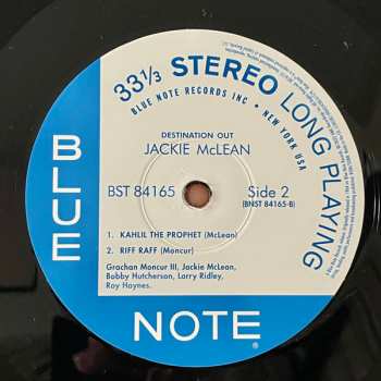 LP Jackie McLean: Destination... Out! 387852